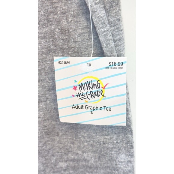 NEW Shirts Women Teach Print Graphic Tees Kindergarten Elementary, Size S - Picture 4 of 5